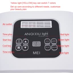 7 Colours Light Treatment Mask Beauty Light Therapy Face Mask PDT Skincare Machine for Skin Rejuvenation Face Mask Therapy