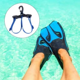 Scuba Diving Fin Straps Quick Release Strap Buckle For Diving Flippers Quick Release Design Diving Flippers Keeper For Most