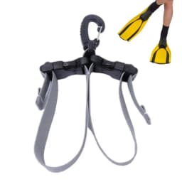 Scuba Diving Fin Straps Quick Release Strap Buckle For Diving Flippers Quick Release Design Diving Flippers Keeper For Most