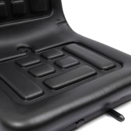 Tractor Seat Universal Forklift Seat Waterproof PU Material Horizontally Adjustable 36 x 35 x 30 cm