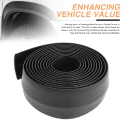3.2m For Jeep Wrangler Compass Patriot Car Wheel Eyebrow Arch Extension Protector Fender Flares Moulding Trim Strip