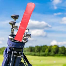 Alignment Stick Cover Well Made Multi-color PU Leather Alignment Stick Cover Holder Golf Alignment Sticks Holder Golf Club