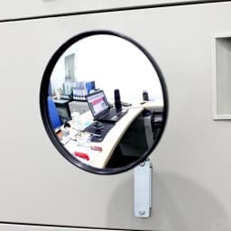 Lightweight anti-theft convex mirror 16cm supermarket monitor road wide-angle view corner mirror garage reversing mirror