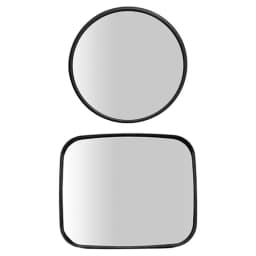 Lightweight anti-theft convex mirror 16cm supermarket monitor road wide-angle view corner mirror garage reversing mirror