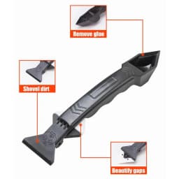 5 In 1 Silicone Scraper Sealant Smooth Remover Tool Set Caulking Finisher Smooth Grout Kit Floor Mould Removal Hand Tools Set