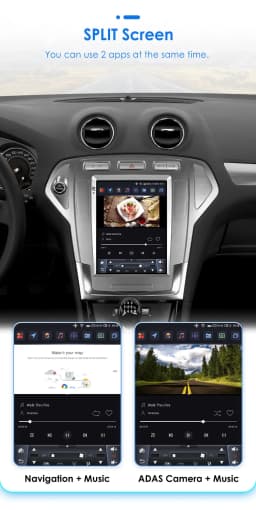 Android Car Radio for Ford Mondeo 4 Galaxy 2006 - 2010 Multimedia Stereo 9.7inch Vertical Screen Carplay Auto Android Headunit
