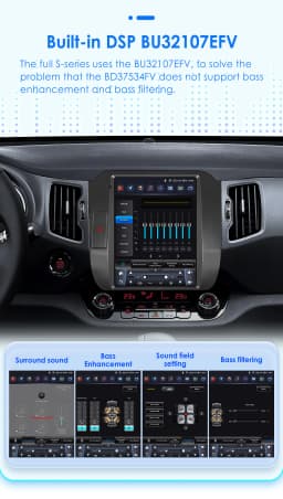 Hizpo 9.7" Car Radio Android 13 Auto For KIA Sportage 3 2010-2016 2din Multimedia Video Player Stereo Carplay Gps