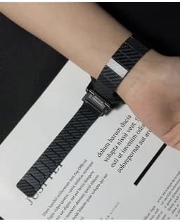 Magnetic Strap For Garmin 26mm 22mm Fenix 8 5 5x Plus 6 6SX Pro 7 7X Forerunner945 Carbon Fiber pattern Smartwatch Bracelet Band