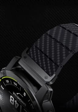 Magnetic Strap For Garmin 26mm 22mm Fenix 8 5 5x Plus 6 6SX Pro 7 7X Forerunner945 Carbon Fiber pattern Smartwatch Bracelet Band