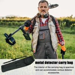 Tool Carrying Case Portable Finder Pouch For Metal Detectors Reusable Travel Storage Bag Large Capacity Tool Carry Backpack For