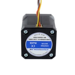 STEPPERERONLINE Nema 17 Stepper Motor 55mm Round Shaft 55Ncm 17HS19-2504S-H-V1High Temp Insulation Class H 180C for 3D Printer