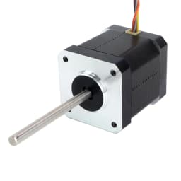 STEPPERERONLINE Nema 17 Stepper Motor 55mm Round Shaft 55Ncm 17HS19-2504S-H-V1High Temp Insulation Class H 180C for 3D Printer