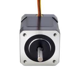 STEPPERERONLINE Nema 17 Stepper Motor 55mm Round Shaft 55Ncm 17HS19-2504S-H-V1High Temp Insulation Class H 180C for 3D Printer