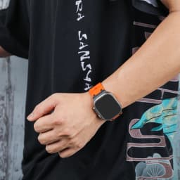 Sport Silicone Strap for Apple watch ultra 2 band 49mm Stainless Steel correa bracelet iwatch Series 9 8 7 6 5 SE 45mm 44mm 42mm