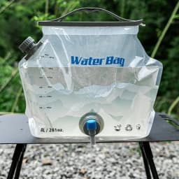 Water Bag For Camping Foldable Portable Water Canteen 8L No-Leak Freezable Foldable Water Bottle Camping Water Storage Carrier