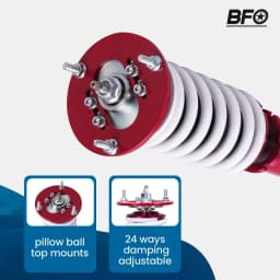 24 Levels Coilover Kit For BMW 3 Coupe E92 / Convertible E93 320i 325i 330i 335i Racing Lowering For Coupe E93 Convert RWD 07-12