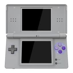 eXtremeRate Replacement Full Housing Shell for Nintendo DS Lite(NDSL), Case Cover with Buttons, Screen Lens - Classic SNES Style