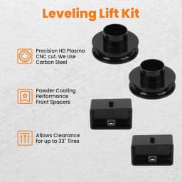 3" Front + Rear Leveling Lift Kit for Dodge Ram 1500 2500 3500 2WD 94-13 Steel