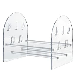Vinyl Record Holder Desktop Books Shelves Acrylic Display Shelf For Records Multi-function Organizer Storage Rack