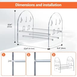 Vinyl Record Holder Desktop Books Shelves Acrylic Display Shelf For Records Multi-function Organizer Storage Rack