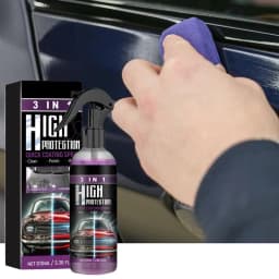 3 In Rapid Car Ceramic Coating Fortify Car Wax Polish Spray Hydrophobic Intense Gloss Shine Glass&Wheels&Paint Sealant Detail