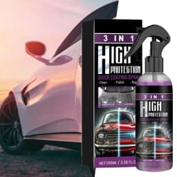 3 In Rapid Car Ceramic Coating Fortify Car Wax Polish Spray Hydrophobic Intense Gloss Shine Glass&Wheels&Paint Sealant Detail