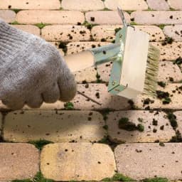 Deck Crevice Cleaning Tool Driveway Moss Remover Weeding Wire Brush Manual Crevice Weeding Tool Grout Remover Multifunctional 45