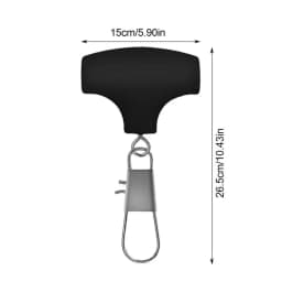 Fishing Snap Buoy Connector Buoy Connector Fishing Gear 3 Pcs Stainless Steel Quick Connector Fishing Snap Swivels Fish Buoy