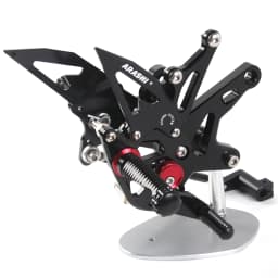 Arashi CNC Adjustable Rearset For KAWASAKI Ninja 250 2018 2019 2020 2021 2022 2023 Z250 Z 250 2019-2022 Footrest Foot Pegs