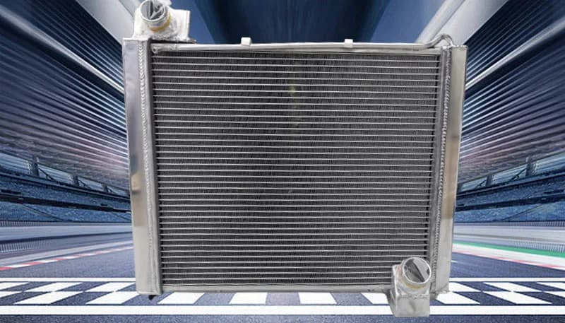 Aluminum radiator For Chevrolet Chevy Corvette 1961-1962 MT manual 61 62 1961 1962