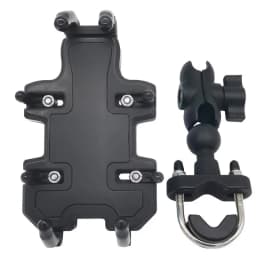 Motorcycle Phone Holder Soft Shockproof Stable Phone Mount For Motorcycle 360 Degree Rotatable Protective Multifunctional
