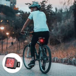 Road Cycling Tail Light USB Cycling Tail Rear Rechargeable Light Adjustable Waterproof Cycling Light For Night Riding Safety For