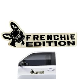 Dog Car Emblem Funny Dogs Badge Car Exterior Emblem Automotive Badge Decals Stickers Waterproof Decoration Labels Car Badges For