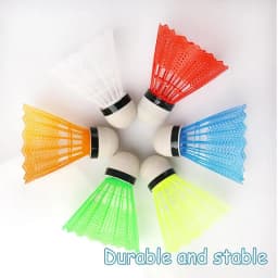 Shuttlecocks For Badminton Colorful Outdoor Game Shuttlelock Set Training Badminton Balls Shuttlecocks Set For Youth Players