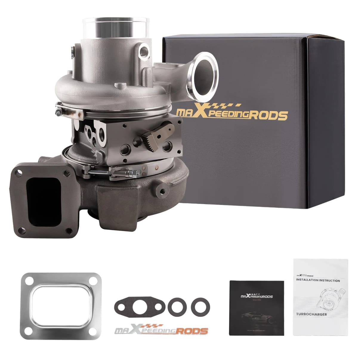 Upgraded Billet Turbo For Cummins w/ ISX QSX Engine 2882004 Turbocharger HE451VE 2882110NX 2840007 2841220