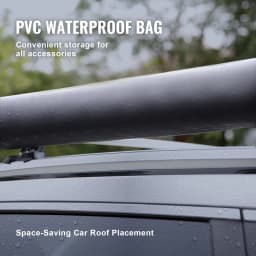 SucceBuy Vehicle Awning  Retractable Car Side Awning Car Awning with Waterproof Storage Bag  Suitable for Truck SUV Van Campers