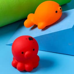 Bath Squeeze Toy Sea Creatures Pool Toys Bathtub Squeeze Squirts Kids Bath Toy Squirt Shower Water Toys Multi-Purpose For Home