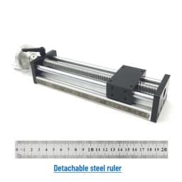 CNC Manual Sliding Table Digital Display Linear Rail Stage Module Single or Double Rail SFU1605 C7 Ballscrew with Handwheel