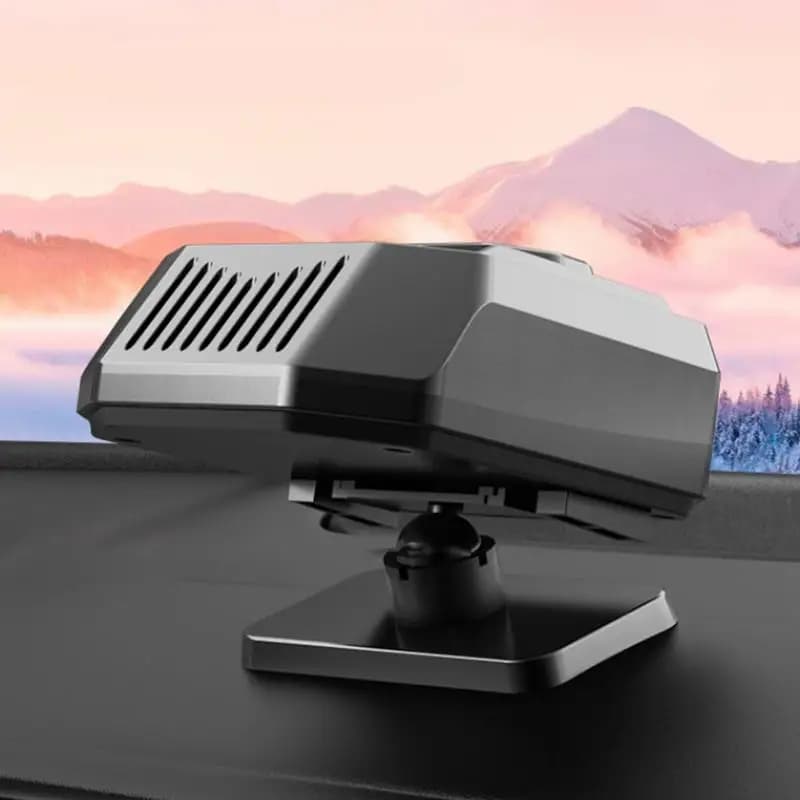 For Warm Air Blower Car Window Heater 12V/24V Fast Heating Window Defroster Car Heater Adjustable Cooling Fan Electric Heater