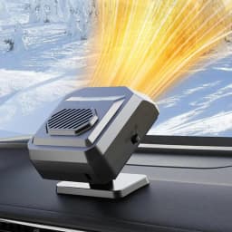 For Warm Air Blower Car Window Heater 12V/24V Fast Heating Window Defroster Car Heater Adjustable Cooling Fan Electric Heater