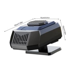 For Warm Air Blower
Car Window Heater 12V/24V Fast Heating Window Defroster Car Heater Adjustable Cooling Fan Electric Heater