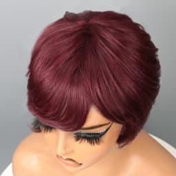 Pixie Cut Wig Human Hair Short Pixie Cut Wigs for Black Women Human Hair Glueless Pixie Wig Short Layered Brazilian Human Hair