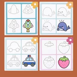 Tracing And Pen Control Activity Book Pen Control Tracing Workbook Drawing Toys For Kids Ages 3 Training Book Preschool Learning