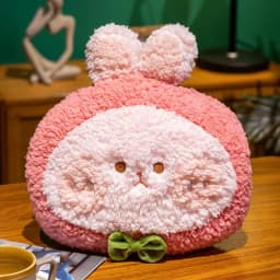 Bunny Stuffed Animal Soft Stuffed Animal Bunny Pillow Plush Animal Collection Toys For Living Room Bedroom Chair Sofa Couch