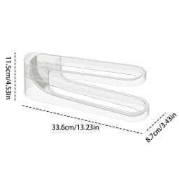 Automatic Egg Rolling Dispenser Clear Egg Roller Fridge Holder With 2-Layer Egg Organizer Egg Storage Box Roll Down Egg