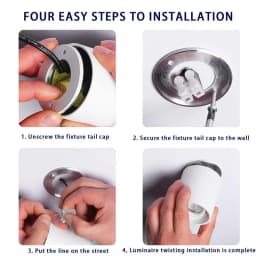 Ceiling Spotlight Fixture Ceiling Light LED Lights Wall Lights Bright Spotlight Adjustable Spotlight Indoor Lighting Rotating