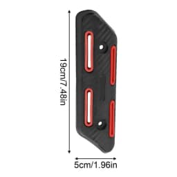 Exhaust Heat Shield Exhaust Pipe Heat Insulation Shield Heat Dissipation Exhaust Pipe Heat Insulation Cover Vehicle Decorative