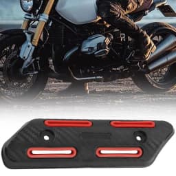 Exhaust Heat Shield Exhaust Pipe Heat Insulation Shield Heat Dissipation Exhaust Pipe Heat Insulation Cover Vehicle Decorative