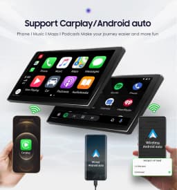 9.7"7862 Android 13 Auto Car radio For Toyota Land Cruiser Prado 120 for Lexus GX470 Multimedia player GPS Stereo 2din BT Screen