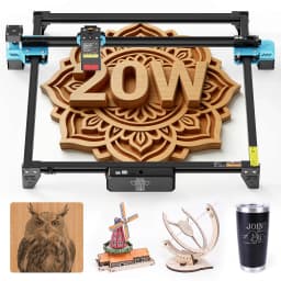 Twotrees TTS-20 Pro Metal Laser Engraver Support Offline Control 130W Laser Engraving Machine with Limit Switch Laser Cutter